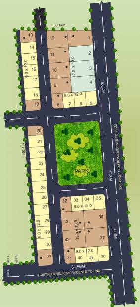 Images for Layout Plan of Manasa Devine