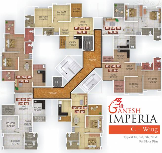  ganesh-imperia Images for Cluster Plan of Gobind Ganesh Imperia