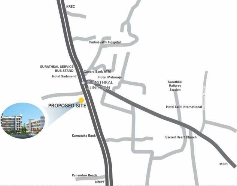 Images for Location Plan of Hindustan Icon Tower