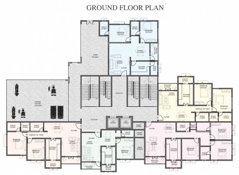 Images for Cluster Plan of Mandavi Prince Palace