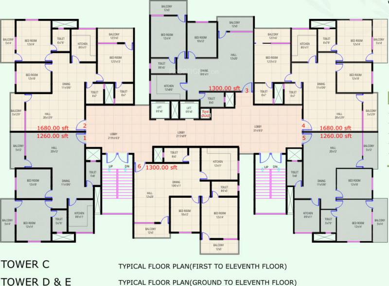  emerald Images for Cluster Plan of Mandavi Emerald
