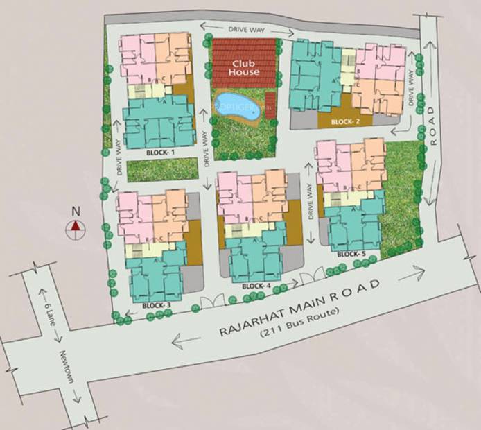 Images for Site Plan of Banyan Mukul Shanti Garden