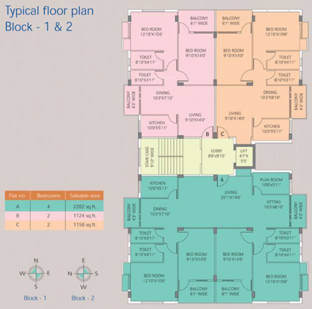 Images for Cluster Plan of Banyan Mukul Shanti Garden