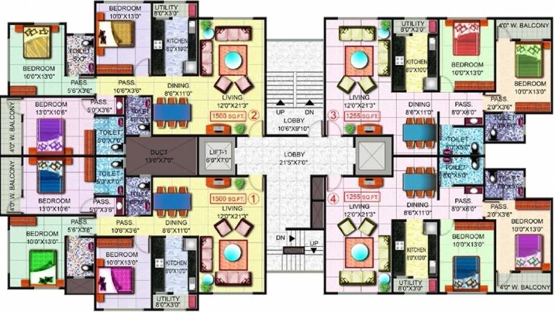 Images for Cluster Plan of Sai Pride