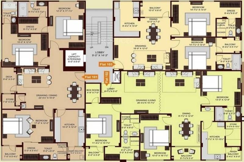  enclave Images for Cluster Plan of Ridhiraj Enclave