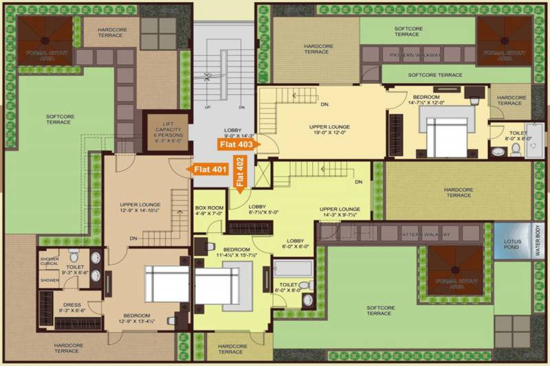  enclave Images for Cluster Plan of Ridhiraj Enclave