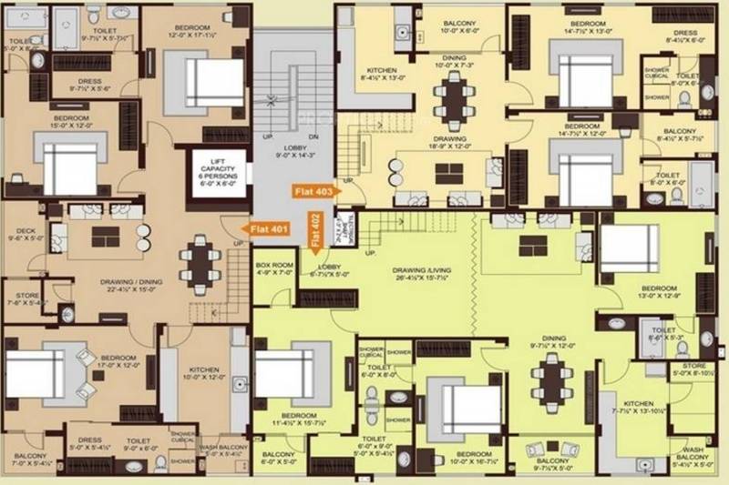  enclave Images for Cluster Plan of Ridhiraj Enclave