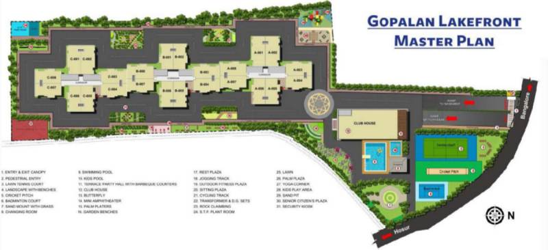  lake-front Images for Master Plan of Gopalan Lake Front