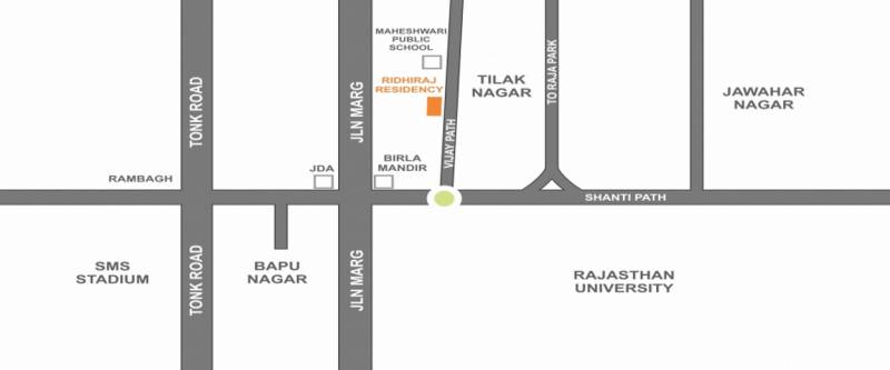 Images for Location Plan of Ridhiraj Builders Residency