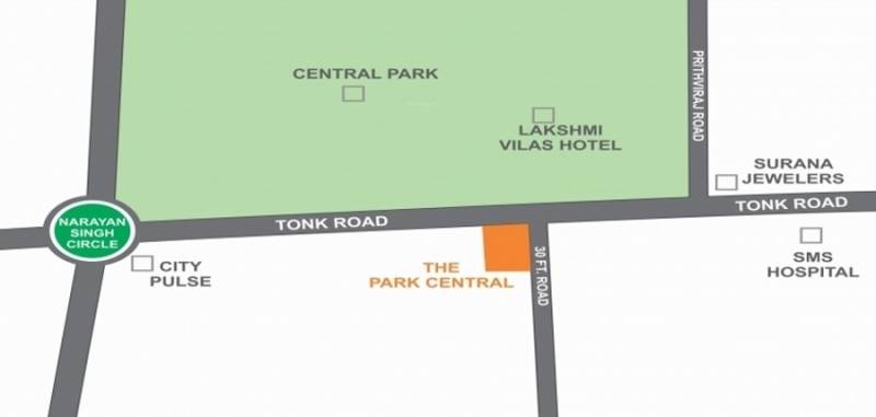 Images for Location Plan of Ridhiraj The Park Central