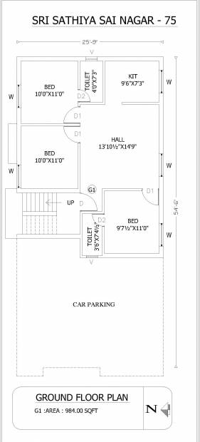  sri-sathya-sai-nagar Images for Cluster Plan of Krishna Sri Sathya Sai Nagar