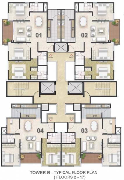  southern-crest Images for Cluster Plan of Shriram Southern Crest