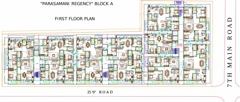 Images for Cluster Plan of Rajarajeshware Parasmani Regency