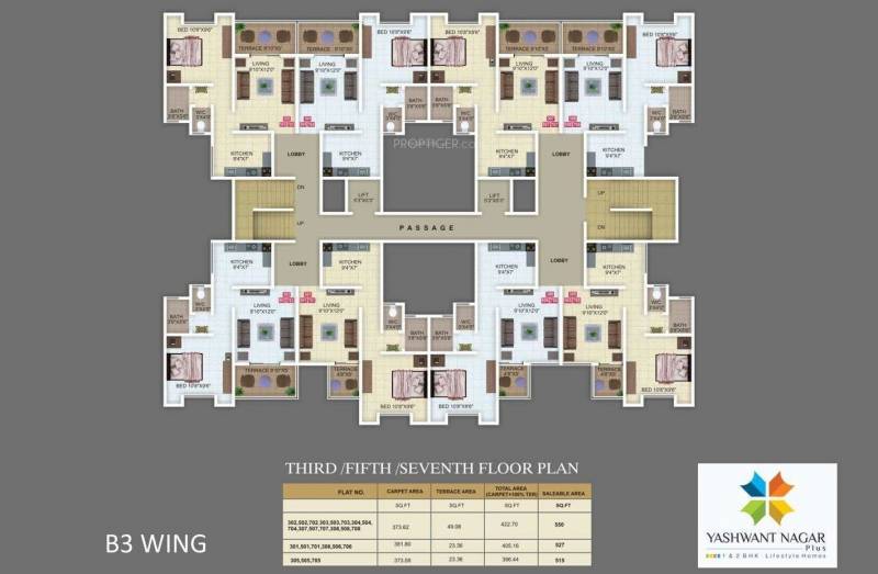  yashwantnagar-plus Images for Cluster Plan of Namrata Yashwantnagar Plus