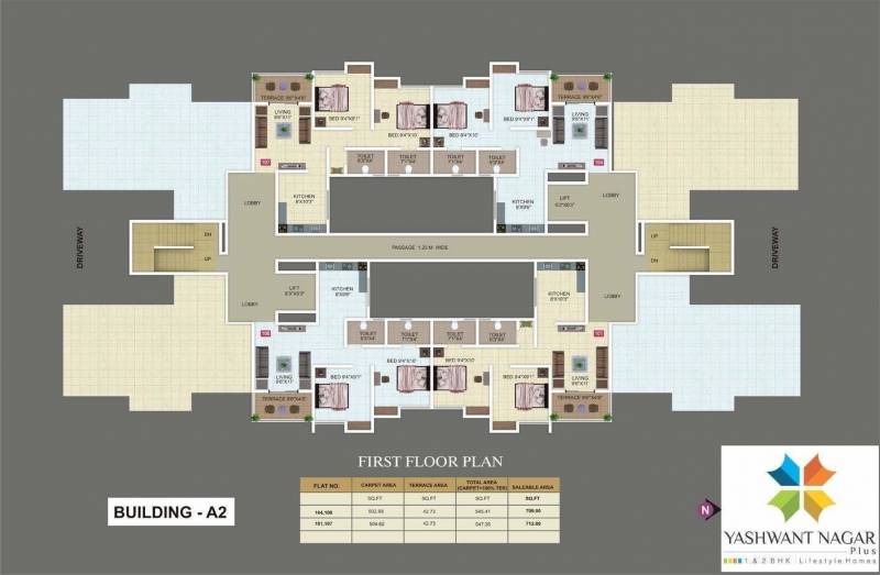  yashwantnagar-plus Images for Cluster Plan of Namrata Yashwantnagar Plus