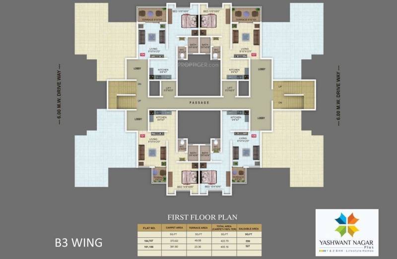  yashwantnagar-plus Images for Cluster Plan of Namrata Yashwantnagar Plus