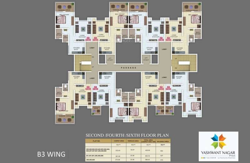  yashwantnagar-plus Images for Cluster Plan of Namrata Yashwantnagar Plus