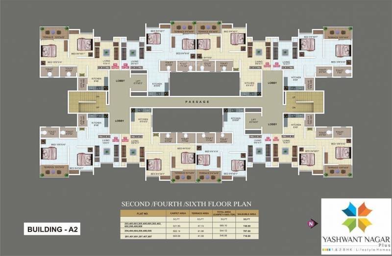  yashwantnagar-plus Images for Cluster Plan of Namrata Yashwantnagar Plus