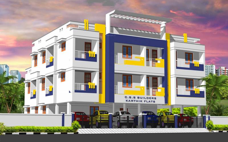 Images for Elevation of CSS Karthik Flats