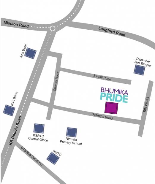 bhumika-builders-and-developers pride Location Plan