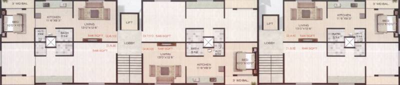 Images for Cluster Plan of Vasturang Enclave