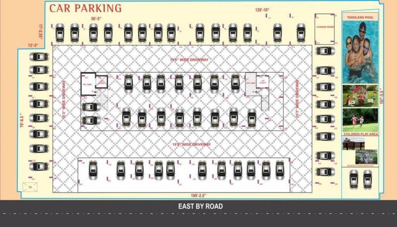 Images for Cluster Plan of Prakruthi Enclave
