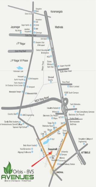 Images for Location Plan of Orbis Bvs Avenues