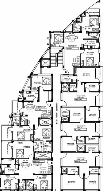 Images for Cluster Plan of Jaya Cube Residency