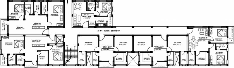 Images for Cluster Plan of Jaya Cube Residency
