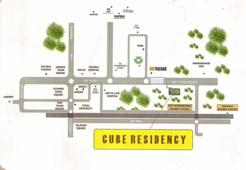 Images for Location Plan of Jaya Cube Residency