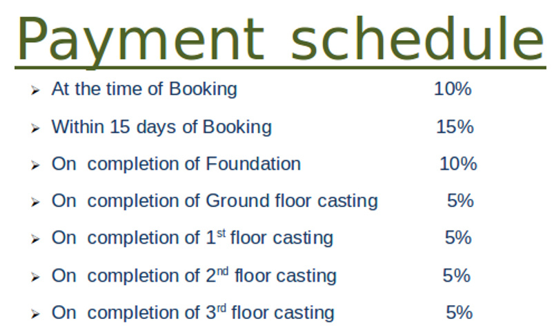 Images for Payment Plan of Jaya Cube Residency