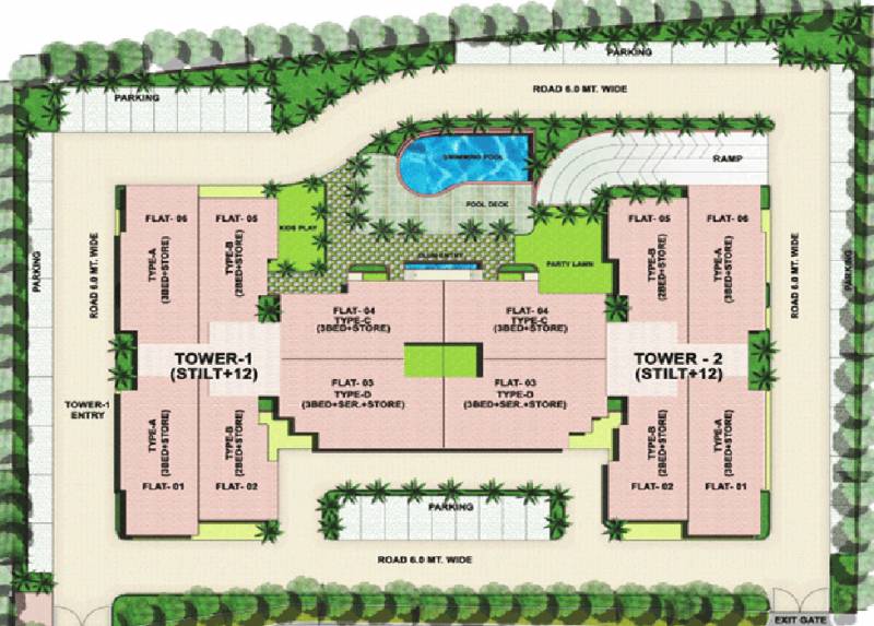  indraprastha-grand Images for Site Plan of Gurukripa Indraprastha Grand