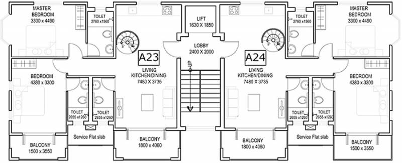 Images for Cluster Plan of Acron Candolim Parklands