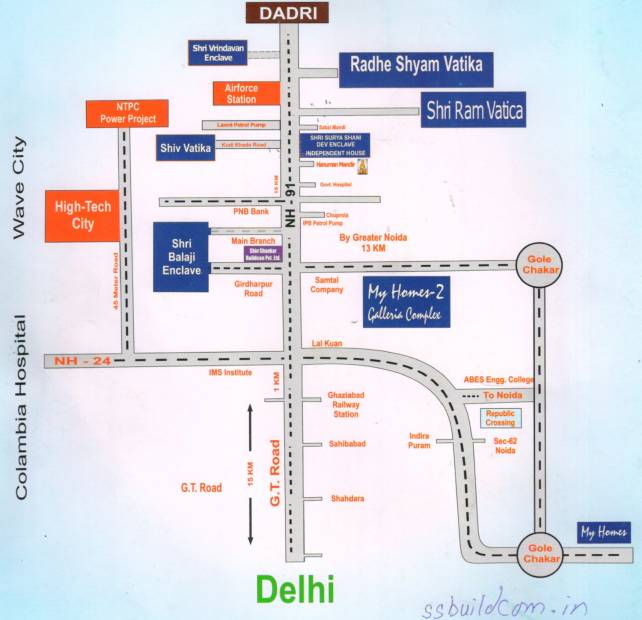 Images for Location Plan of SS Shri Surya Shanidev Enclave