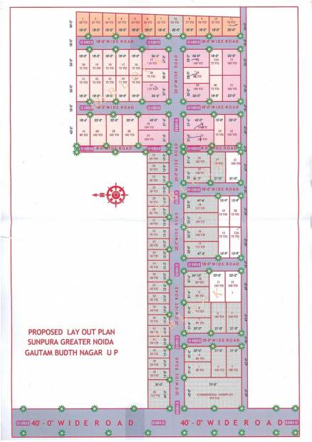 Images for Layout Plan of SS Shri Krishna Enclave