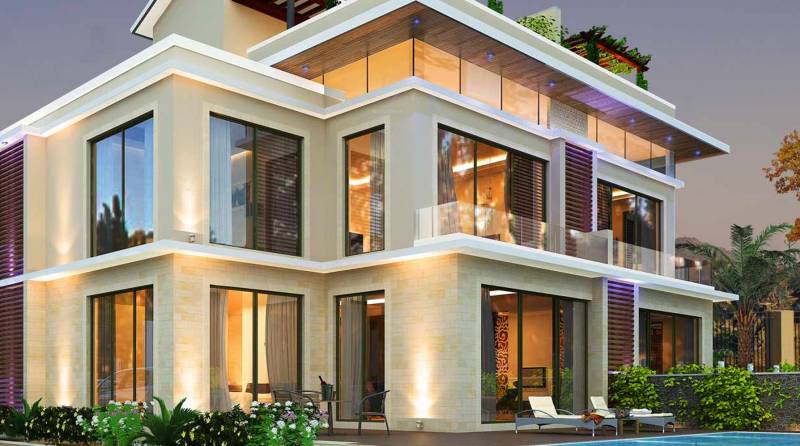  villas Images for Elevation of Della Villas