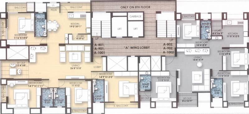 Images for Cluster Plan of Rushiraj Riviera