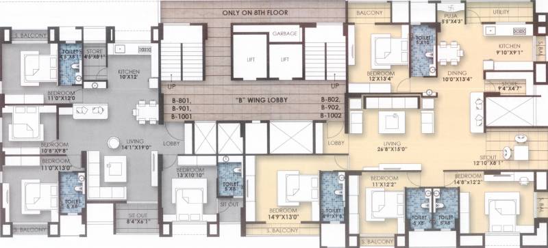 Images for Cluster Plan of Rushiraj Riviera