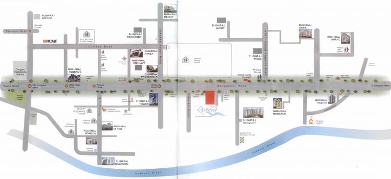 Images for Location Plan of Rushiraj Riviera