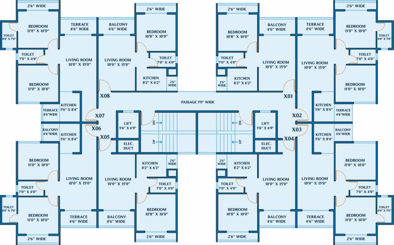 Images for Cluster Plan of Sheltrex The North Point