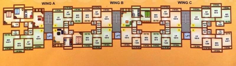 Images for Cluster Plan of Abhay Sheetal Complex