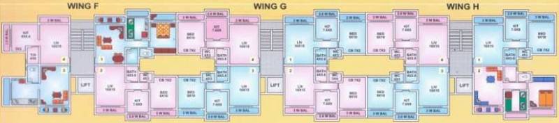 Images for Cluster Plan of Abhay Sheetal Complex
