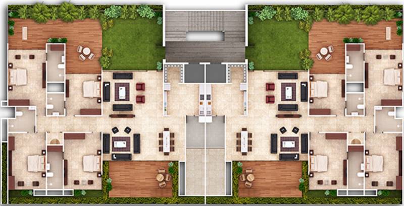 Images for Cluster Plan of Ganesh Maple Tree