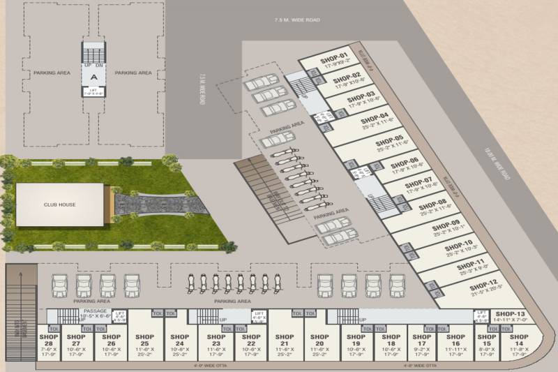  live-in Images for Cluster Plan of Lakshya Live In