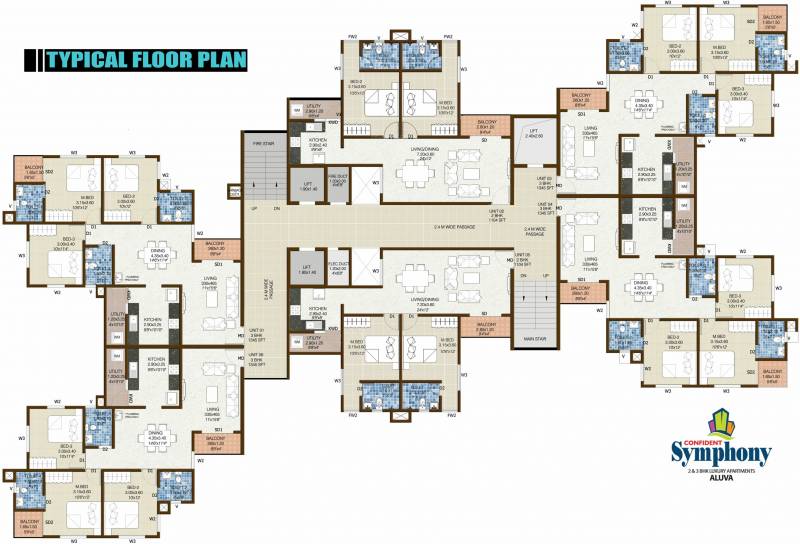 Images for Cluster Plan of Confident Symphony