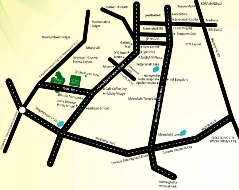 Images for Location Plan of Chamundi Amber Woods