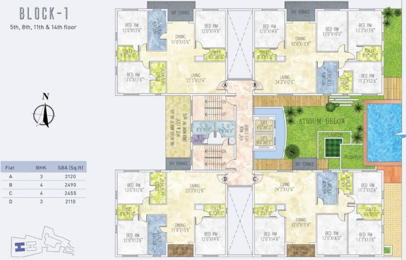  dream-one Images for Cluster Plan of Jain Dream One