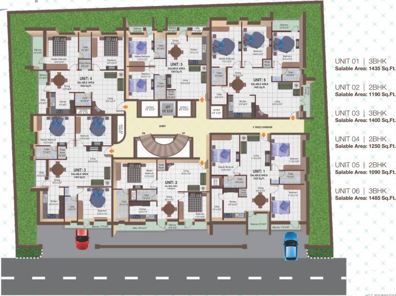 Images for Cluster Plan of 5 Elements Abhayas Orchids