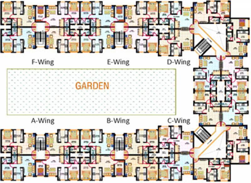 Images for Cluster Plan of HGL Nand Dham Complex
