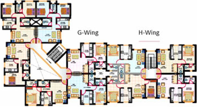 Images for Cluster Plan of HGL Nand Dham Complex